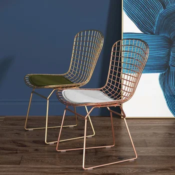 Düğün Açık Sandalye Yemek Odası Tasarım Metal Konfor Modern İskandinav Sandalye Yatak Odası Oyun Okuma Sillas Sandalyeler Mutfak