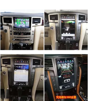 Dış Yedek Parçalar Vücut Kitleri PX6 128G Lexus LX570 2007-2015 Araba radyo 2 din Android GPS Ünitesi Otomatik Ses Stereo Radyo