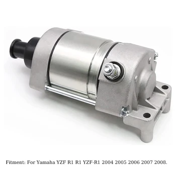 Elektrik motoru marş motoru YAMAHA YZF-R1 R1 2004-2008 YZF-R1 R1 RaceBase 2005-2008 YZF-R1 R1S 50th Sınırlı Sayıda 2006