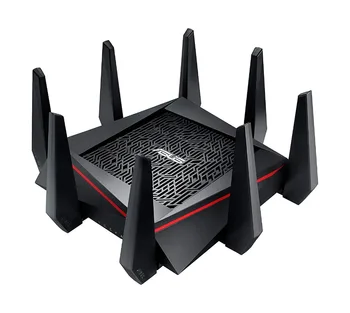 En iyi 5 En iyi WiFi Oyun Yönlendiricisi ASUS RT-AC5300 AC5300 Tri-Band, 5330 Mbps, mesh wifi sistemi için MU-MIMO AiMesh