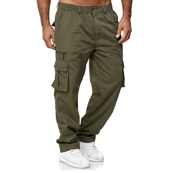 Erkek Taktik Pantolon Çoklu Cep Esneklik Askeri Kentsel Banliyö Taktik günlük pantolon İnce Yağ Kargo Pantolon Spor