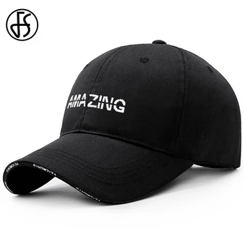 FS 2020 Yaz Kadın Erkek Siyah Beyaz beyzbol şapkası Baba Şapka Hip Hop Moda Basit Mektup Nakış Popüler Snapback Şapka Gorras