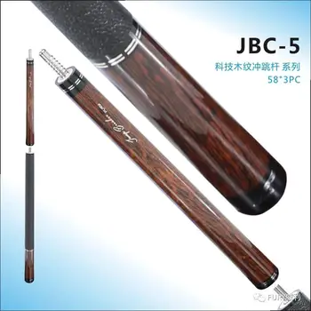 FURY JBC-5 Break & Jump Cue 13mm G10 İpucu ZRB Mil PU Wrap Yüksek Kaliteli Teknoloji Ahşap Tahıl Serisi Profesyonel punch & Jump Cue