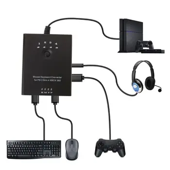 Fare Klavye Dönüştürücü Adaptör için PS3 / PS4 / xbox 360 Gecikme olmadan tüm oyunlar ile Uyumlu