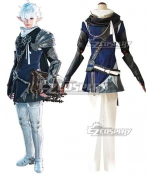 Final Fantasy XIV FF14 Alphinaud Leveilleur Parti Cadılar Bayramı Noel Erkek Kadın Giysiler Kıyafet Cosplay Kostüm E001