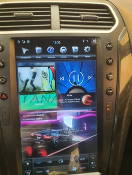 Ford Explorer 2011-2019 için Tesla 13.6” Kafa ünitesi multimedya Araba Radyo video GPS Navigasyon Stereo autoradio ford explorer için