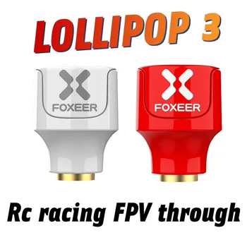 Foxeer Lolipop 3 V3 Güdük Anten 5.8 G 2.3 Dbi RHCP LHCP 22.7 mm 4.8 g FPV SMA Mikro Mantar Alıcı Anten