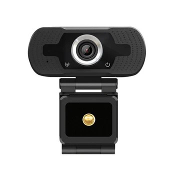 Full HD 1080P Webcam sürücüsüz USB pc bilgisayar Kamera Online Öğretim için Canlı Yayın Görüntülü Görüşme Video Kamerası