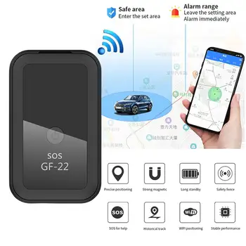 GF22 Bulucu Anti-kayıp İzleyici Cihazı Kablosuz Akıllı Hassas Konumlandırma Araba Motosiklet Anti-hırsızlık mini gps takip cihazı