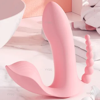 Giyilebilir Vibratör Kadın G-Spot Klitoris Stimülatörü Titreşimli Mastürbasyon Seks Oyuncak Aşk Yumurta Silikon Yapay Penis Kadınlar için Uygun Yetişkinler