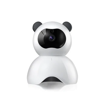 HD 1080P Kapalı WiFi Panda Kamera Akıllı Ev Güvenlik Gözetleme IP Kamera Zoom Bebek Pet video monitörü Securite Kamera 2022 Yeni