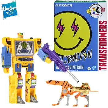 Hasbro Transformers Nesil İşbirlikçi: J Balvin Balvintron Ses Dalgası Mash Up 3-pack Action Figure Koleksiyon Model Oyuncak