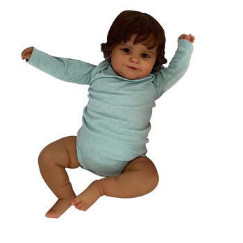 Iki Boyutu Sürümleri Reborn Yürümeye Başlayan Popüler Sevimli Kız Bebek Maddie Kök Saç Yumuşak peluş oyuncak Vücut Yüksek Kaliteli Bebek bebek oyuncakları