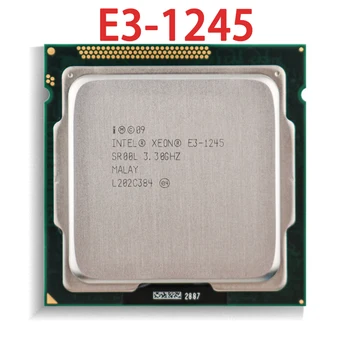 Intel Xeon E3-1245 E3 1245 3.3 GHz Dört Çekirdekli CPU İşlemci 8 M 95 W LGA 1155