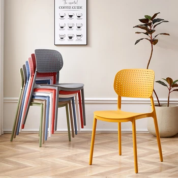 Iskandinav Modern Minimalist yemek sandalyeleri İskandinav Ücretsiz Kargo ile plastik şezlong Moda Meuble Salon Ev Mobilyaları