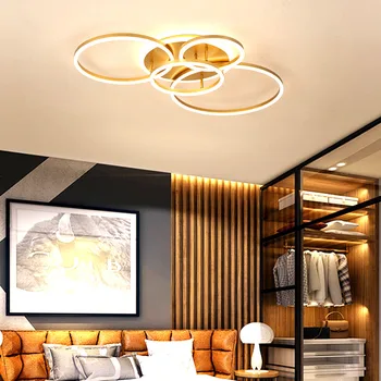 Iskandinav oturma odası tavan lambaları yatak odası yemek odası LED aydınlatma tavan ışıkları kapalı tavan lambası ev dekor kolye ışık