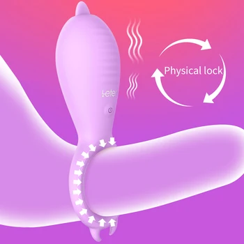 Kadın Dil Yalama Vibratör 7 Frekans Vibratör Masaj Vajina G Noktası Klitoris Geliştirmek Erotik Zevk Kadınlar İçin Seks Oyuncakları