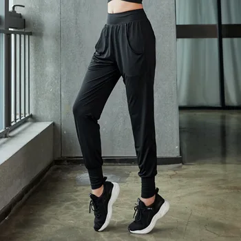 Kadın Yoga Pantolon Yüksek Bel Spor Spor spor pantolonlar Bayanlar Pantolon Slim Fit Koşu Rahat Esneklik Dans Giyim