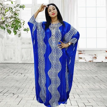 Kadınlar İçin afrika Elbiseler Dashiki Yaz Uzun Maxi Elbise 2022 Geleneksel Batwing Kollu Renkli Peri Vestidos