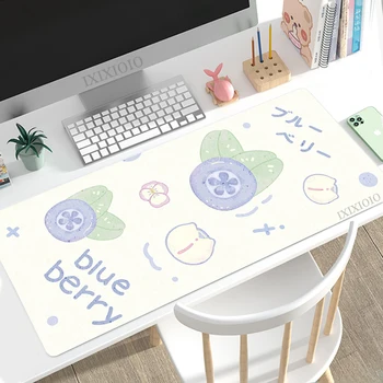Kawaii Sevimli Meyve Mouse Pad Oyun XL Bilgisayar Yeni Büyük HD Mousepad XXL MousePads ofis halısı Ofis Aksesuarları Fare Pedi
