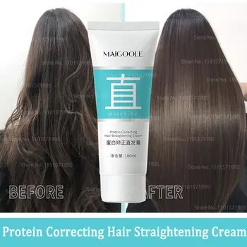 Keratin Proteini Düzeltici Saç Düzleştirici Krem Saç Beslenmesini Yeniler ve Nem Saça Zarar Vermez Kolayca Yumuşatır