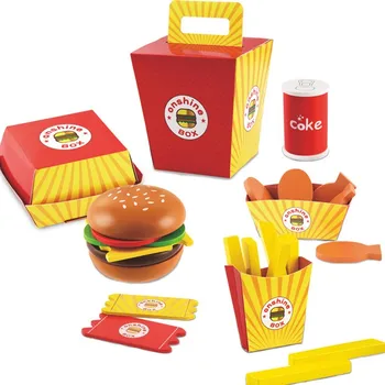 [Komik] 100 % güvenli 26 adet/takım Bebek oyun evi oyuncaklar woody simülasyon kızartması gıda hamburger kok Interaktif Eğitici Mutfak oyuncak