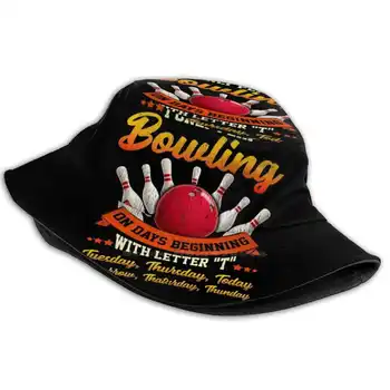 Komik Oyun Bowling Günlük Bowling Sevgilisi Melon spor Fan Oyunu Unisex Yaz Açık Güneş Koruyucu Şapka Kap Bowling Bowling