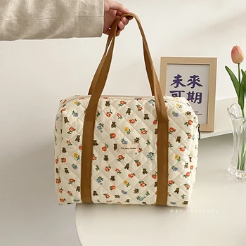 Kore Ins Anne Çantası Yeni Çok fonksiyonlu Büyük Kapasiteli Açık Çiçek basit omuz çantası Bebek Arabası Anne Bebek Çantası