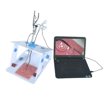 Laparoskopik Eğitim Kutusu, Kamera cihazı ile Katlanır Cerrahi Uygulama