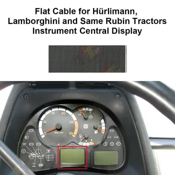 Lcd ekran Düz Kablo Hürlimann Lamborghini ve Aynı Rubin Traktörler Enstrüman Ekran