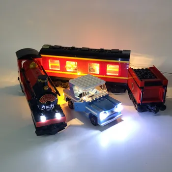 Led ışık Kiti 4841 Ve 16031 Tren Express DIY Model oyuncak seti (Dahil Değildir Yapı Taşları)