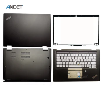Lenovo ThinkPad için X390 Yoga LCD Arka Arka Kapak / Ön Çerçeve / Palmrest Büyük Harf / Alt Taban Alt Kapak