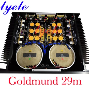Lyele Ses Goldmund 29m Amplifikatör 640W AB Sınıfı ses amplifikatörü Tam Dengeli High-End Ses Amp SanKen 1216/2922 Güç Amplifikatörü