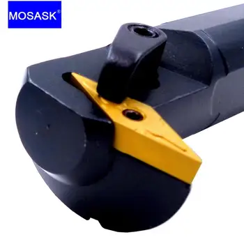 MOSASK MVWNR İç Kesici S25S-MVWNR16 Sıkıcı Bar CNC torna Arbor İç Delik İşleme Torna Tutucular
