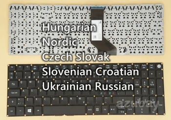 Macar İskandinav Çek Slovak Slovence CRO UR Rus acer için klavye A517-51G A517-51GP A517-51P A615-51 A615-51G A715-71G