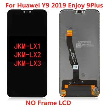 Metin HUAWEİ Y9 2019 lcd ekran Ekran LCD İçin HUAWEİ Y9 2019 Enjoy 9 Artı Ekran JKM-LX1 JKM-LX2 LX3 Dokunmatik LCD