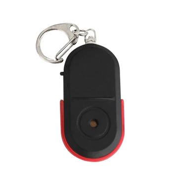 Mini Anti-kayıp Düdük Anahtar Bulucu kablosuz Alarm Akıllı Etiket Anahtar Bulucu Anahtarlık İzci Düdük Ses led ışık İzci