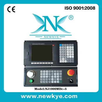 Modbus tipi En İyi fiyat 5 eksen frezeleme makinesi cnc sistemi / cnc denetleyici NJ1000MDc-5