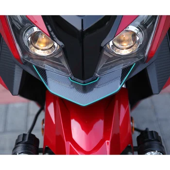 Motosiklet Modifiye Araba Sticker koruyucu film aşınma Önleyici Karbon Fiber Şeffaf Tüm Sanyang Cruısy300