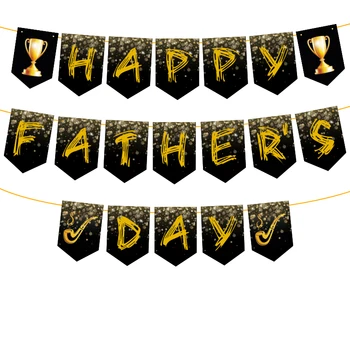 Mutlu babalar Günü Afiş Dekorasyon En İyi Baba Kahraman Baba Kağıt Bayrak Tema Hediye Baba İçin Parti Malzemeleri