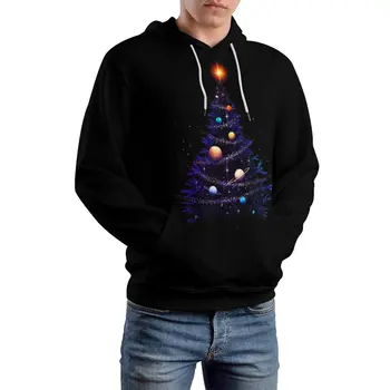 Noel Cosmos Hoodie Evren Streetwear Sıcak Hoodies Uzun Boy Popüler Erkek svetşört Erkekler Büyük Boy