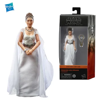 Orijinal Hasbro Star Wars Siyah Serisi Prenses Leia Organa Aksiyon Figürü 6 İnç Yawen Yıldız Ödülleri Edition Modeli Koleksiyon Oyuncak