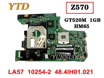 Orijinal Lenovo Z570 Laptop anakart GT520M 1GB HM65 LA57 10254-2 48.4IH01. 021 iyi ücretsiz gönderim test