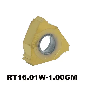 Orijinal RT16. 01W-1.00 GM YBG201 ISO Dişli Eklemek Dış Diş Ekler Kesici Alet CNC Karbür Kesici Torna Araçları