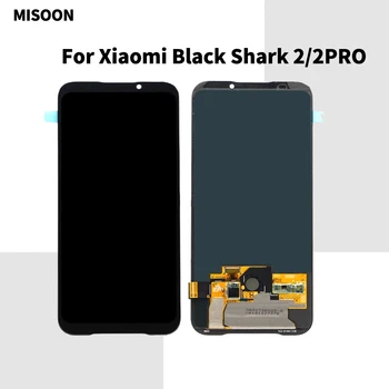 Orijinal Xiaomi Siyah Köpekbalığı 2 2pro lcd ekran dokunmatik ekranlı sayısallaştırıcı grup Siyah Köpekbalığı 2 lcd ekran