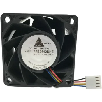 Orijinal delta 6038 12 V 2.5 A FFB0612DHE 6 CM 4-wire soğutma fanı