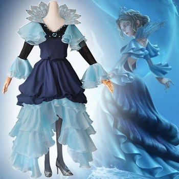 Oyun Kimlik V Cosplay Kostümleri Avcı Kanlı Kraliçe Mary Gece Gelgit Cilt Cosplay Kostüm Üniforma Elbise Takım Elbise Elbiseler Sıcak