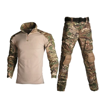 PAVEHAWK CS Multicam Taktik Kamuflaj Askeri Set Üniforma Takım Elbise Erkekler ABD Ordusu Savaş Paintball Airsoft CS Eğitim Kargo Pantolon