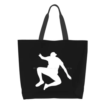 Parkour Gömlek Ücretsiz Koşu Springer Hediye Tee Kadın alışveriş çantası Kız Tote Büyük Boy Jimnastik Parkour Ücretsiz Koşu Koşu