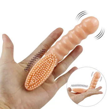 Parmak Vibratörler Bayanlara Seks Oyuncak Klitoris Stimülasyon Fırça Parmak Kol Yapay Penis Titreşimli G Noktası Masaj Yetişkin Seks Shop
